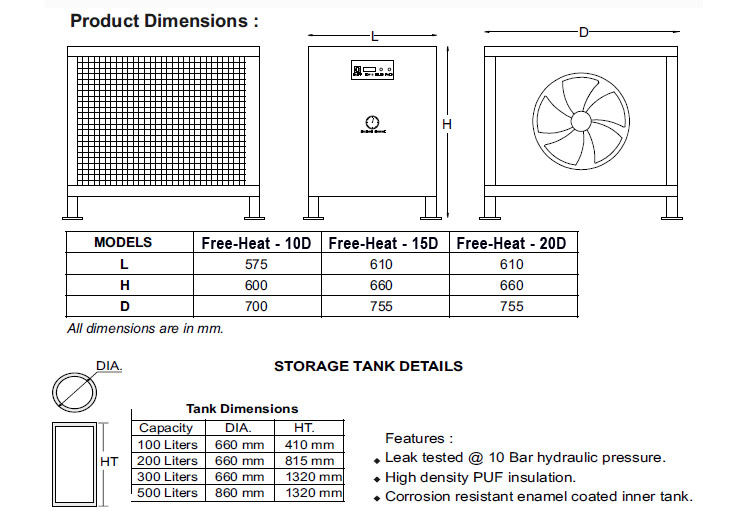 Heat Pumps - D Series